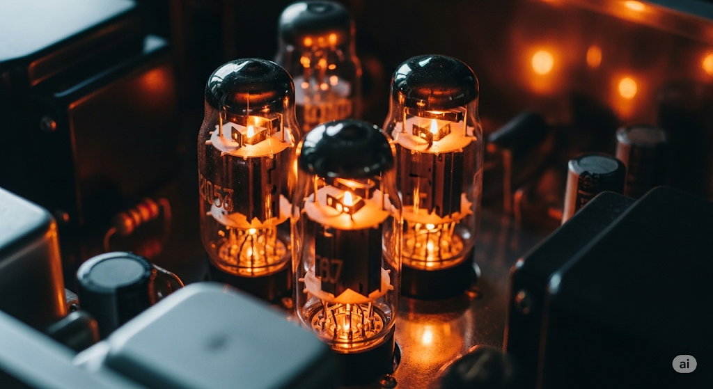 Glowing Vacuum Tubes